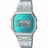 Herreur Casio A168WEM-2EF Slvfarvet #1