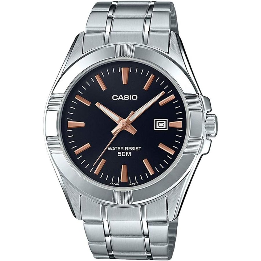 Herreur Casio COLLECTION Sort Slvfarvet ( 43,5 mm) #1