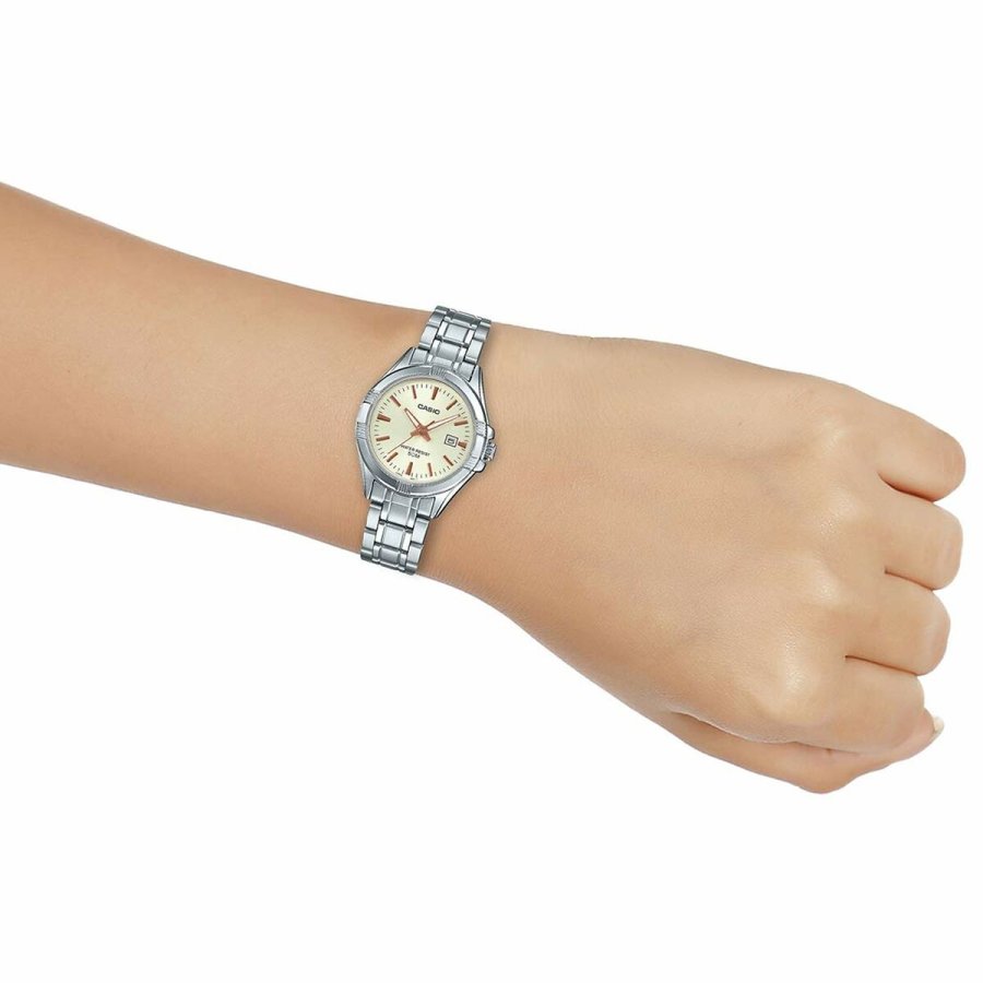 Dameur Casio LADY DATE - CHAMPAGNE ( 31 mm) #5