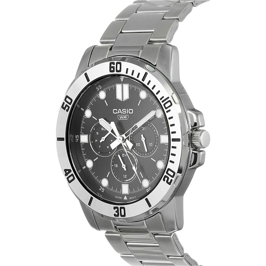 Herreur Casio COLLECTION Sort Slvfarvet ( 45 mm) #2
