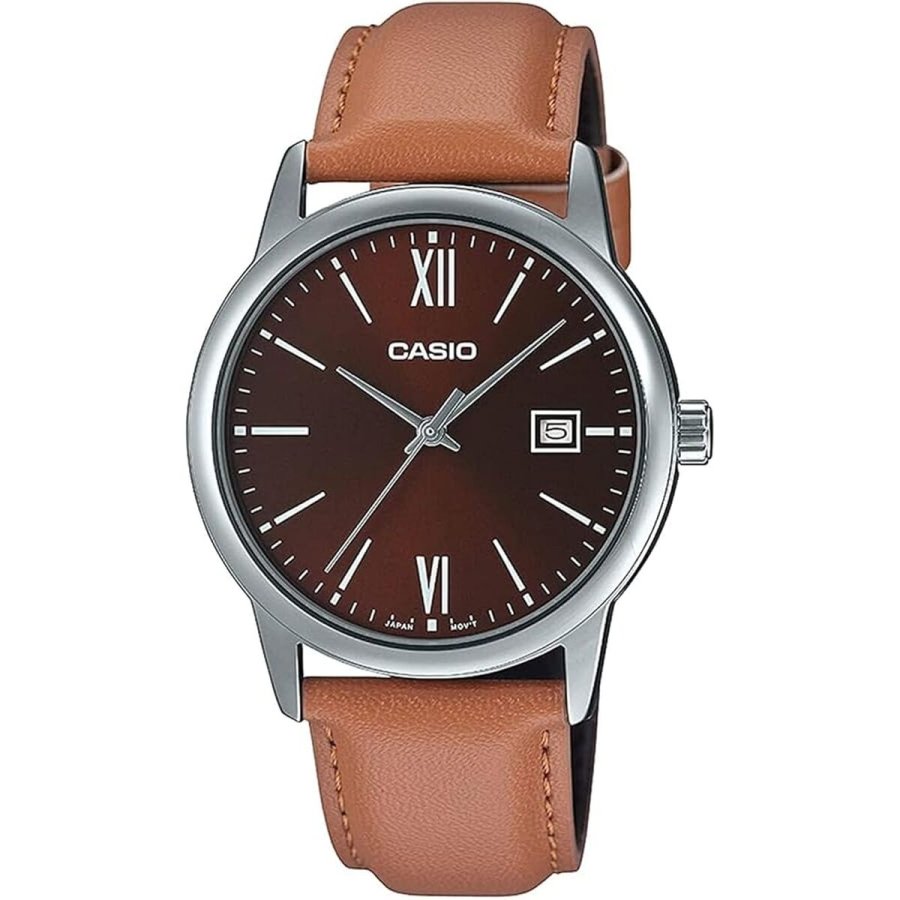 Herreur Casio DATE, LEATHER - BRONZE ( 37 mm) #1