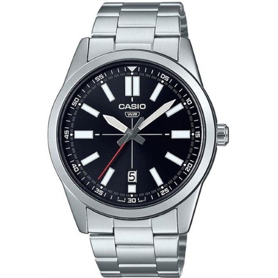 Herreur Casio COLLECTION Sort Slvfarvet ( 41 mm) #1
