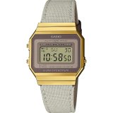 Unisex ur Casio VINTAGE SLIM DESIGN Brun ( 35,5 mm) #1