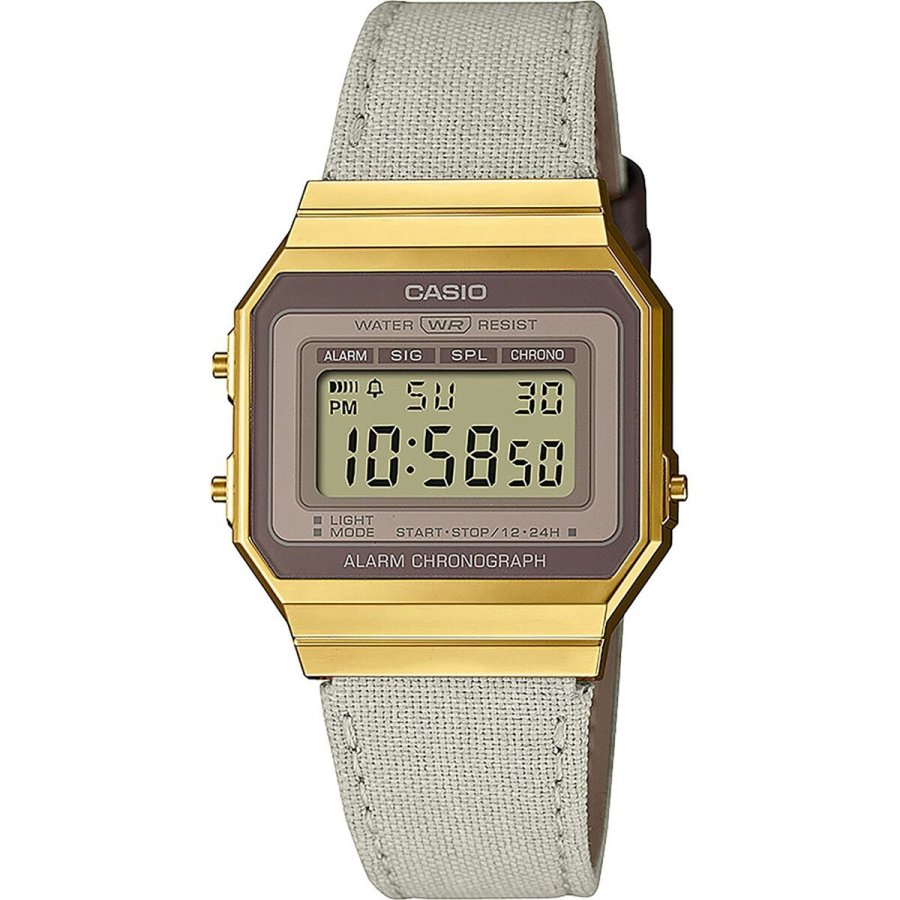 Unisex ur Casio VINTAGE SLIM DESIGN Brun ( 35,5 mm) #1