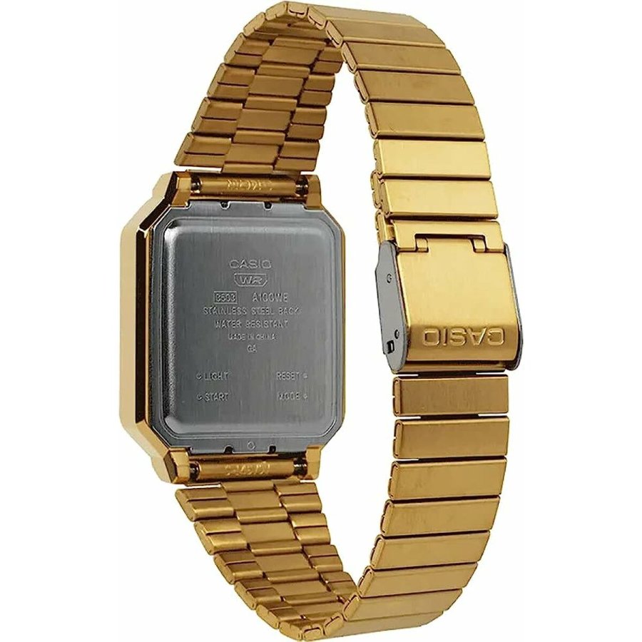 Unisex ur Casio EDGY COLLECTION RETRO DIAL - GOLD ( 40 mm) #2