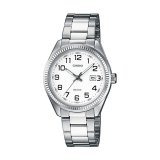 Unisex ur Casio COLLECTION Hvid Slvfarvet ( 30 mm) #1
