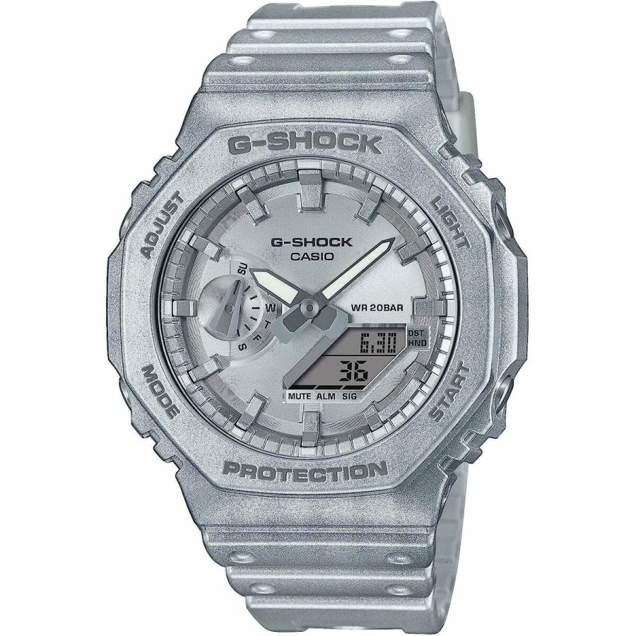 Herreur Casio GA-2100FF-8AER Slvfarvet #2
