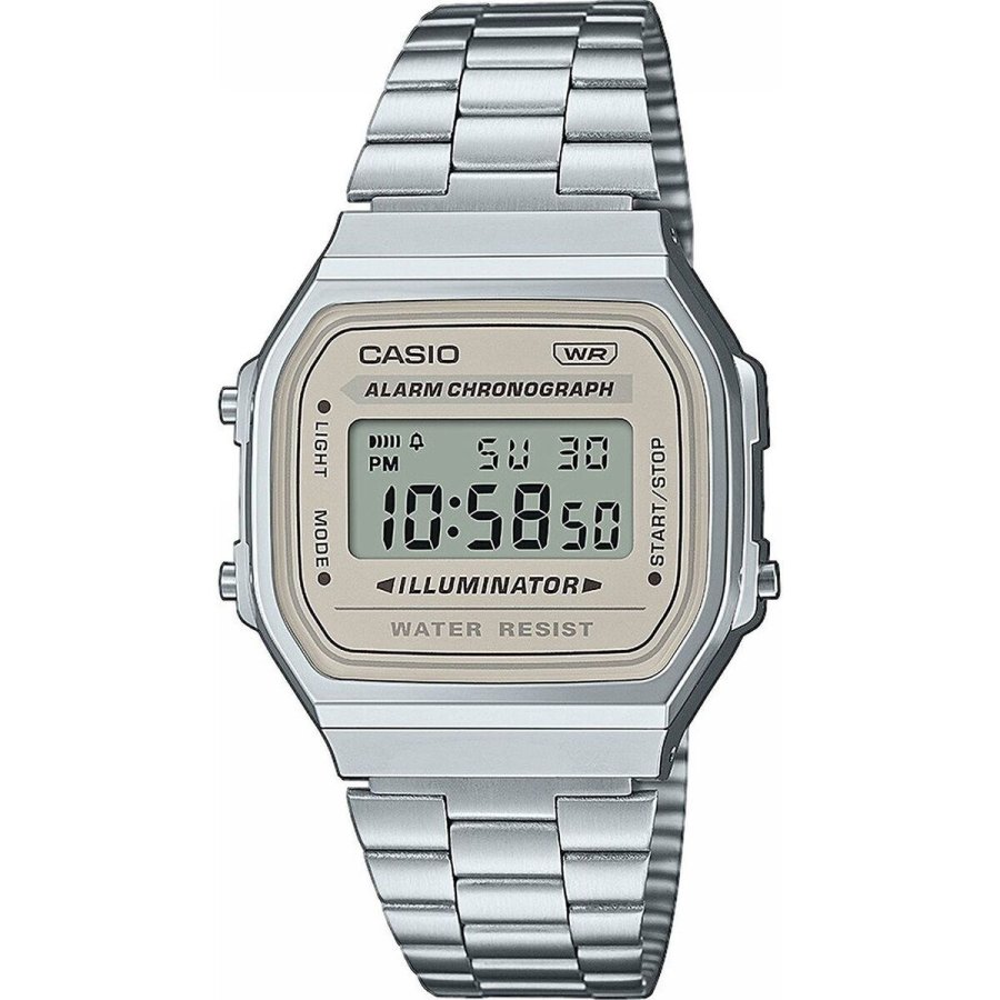 Unisex ur Casio VINTAGE ICONIC Slvfarvet ( 39 mm) #1