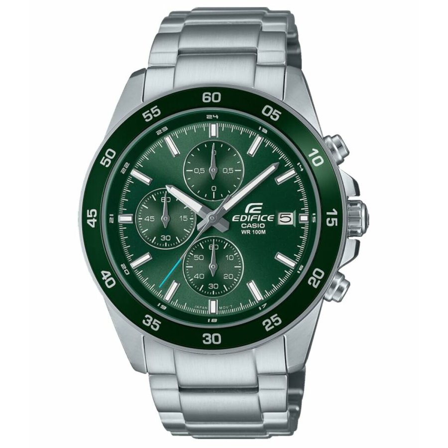 Herreur Casio EFR-526D-3AVUEF Grn Slvfarvet ( 44 mm) #1