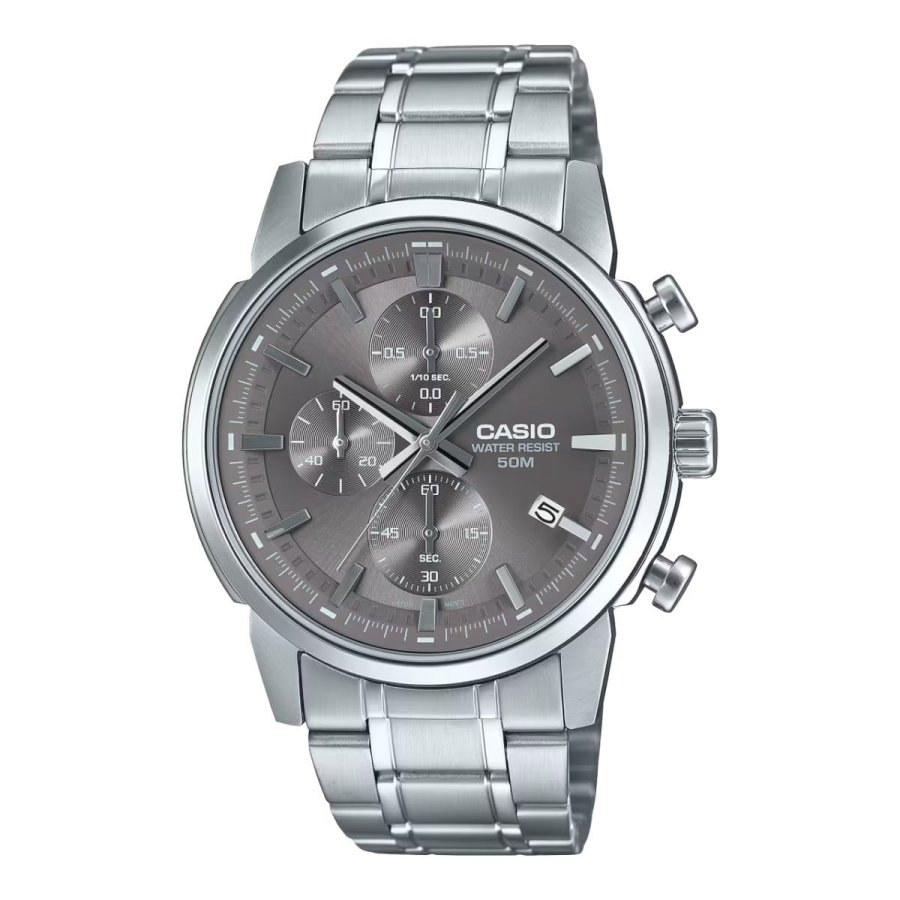 Herreur Casio MTP-E510D-8AVDF S�lvfarvet (� 42 mm) #1
