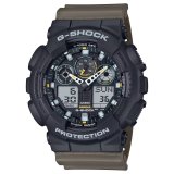 Herreur Casio G-Shock OVERSIZED - TWO TONE UTILITY COLOURS Sort ( 51 mm) #1