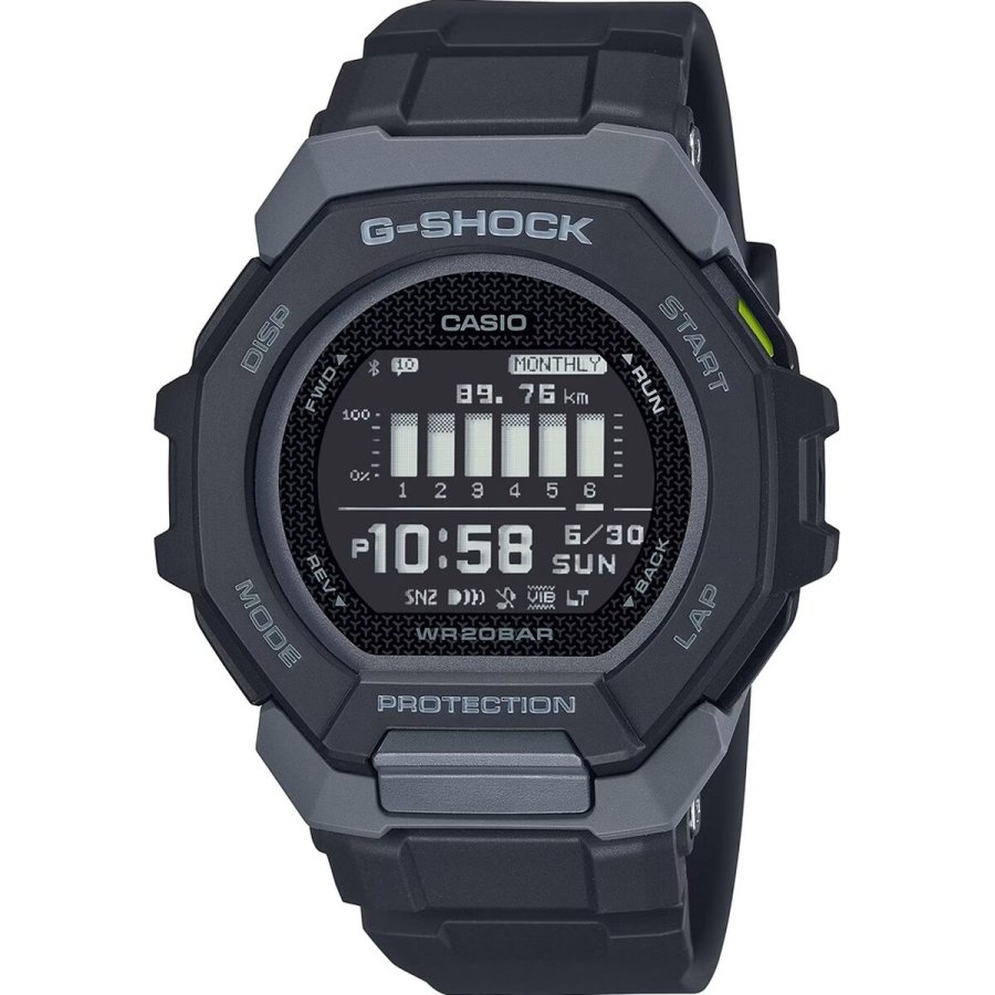 Herreur Casio G-Shock G SQUAD -  SUNNY SIDE STYLE Sort ( 47,5 mm) #1