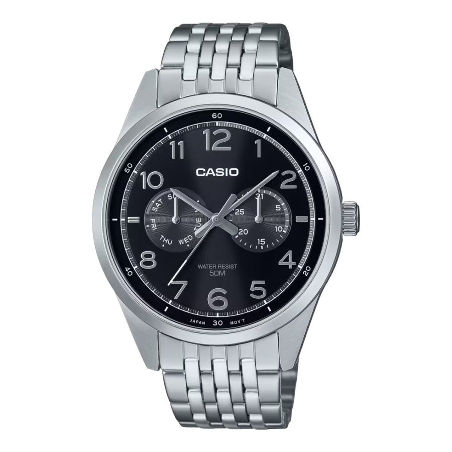 Herreur Casio MTP-E340D-1AVDF S�lvfarvet (� 42 mm) #1