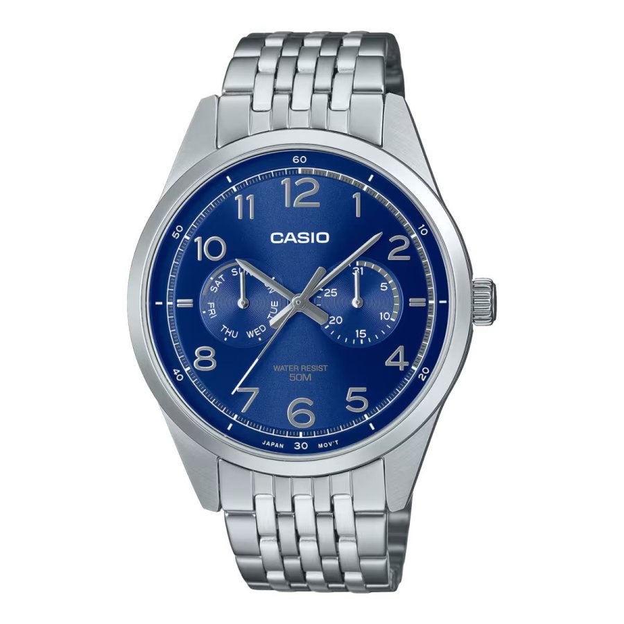 Herreur Casio MTP-E340D-2AVDF S�lvfarvet (� 42 mm) #1