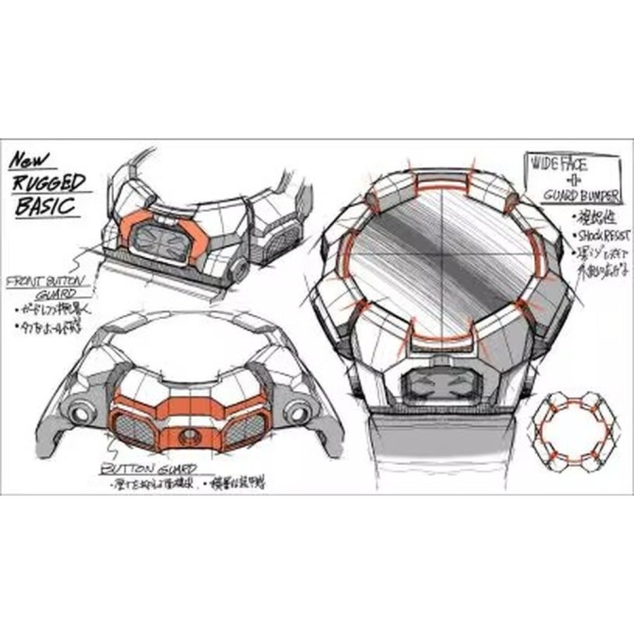 Herreur Casio G-Shock GRAND DIGIT Sort ( 52 mm) #3