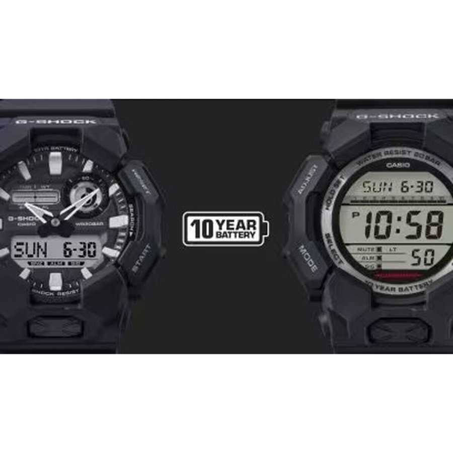 Herreur Casio G-Shock GRAND DIGIT Sort ( 52 mm) #4