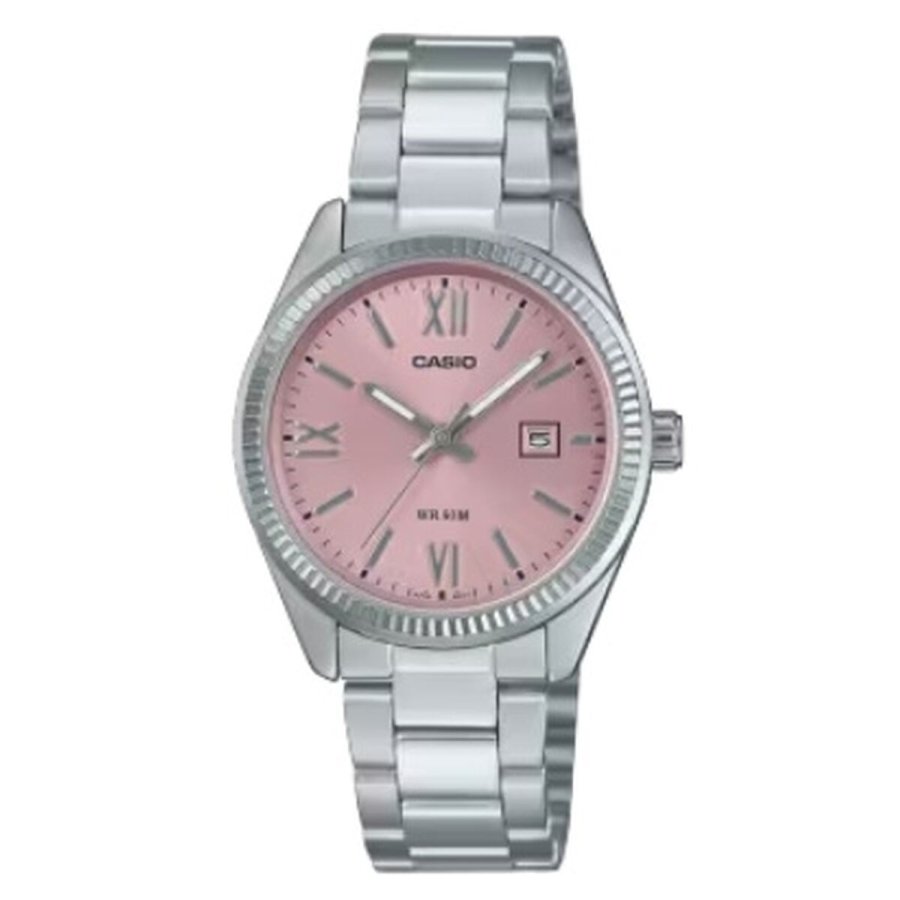 Dameur Casio LADY DATE - PINK Slvfarvet ( 30 mm) #1