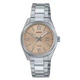 Dameur Casio LADY DATE - CHAMPAGNE Slvfarvet ( 30 mm) #1