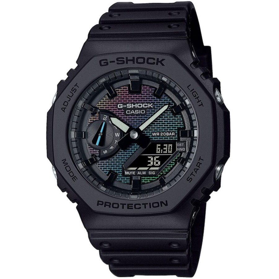 Herreur Casio G-Shock OAK - RAINBOW BRICK WALL SERIE Sort #1