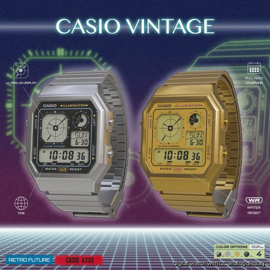 Herreur Casio A130WEG-9AEF #4