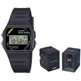 Unisex ur Casio F-91 - PACMAN Series Limited Edition Sort ( 35 mm) #1