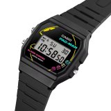 Unisex ur Casio F-91 - PACMAN Series Limited Edition Sort ( 35 mm) #3