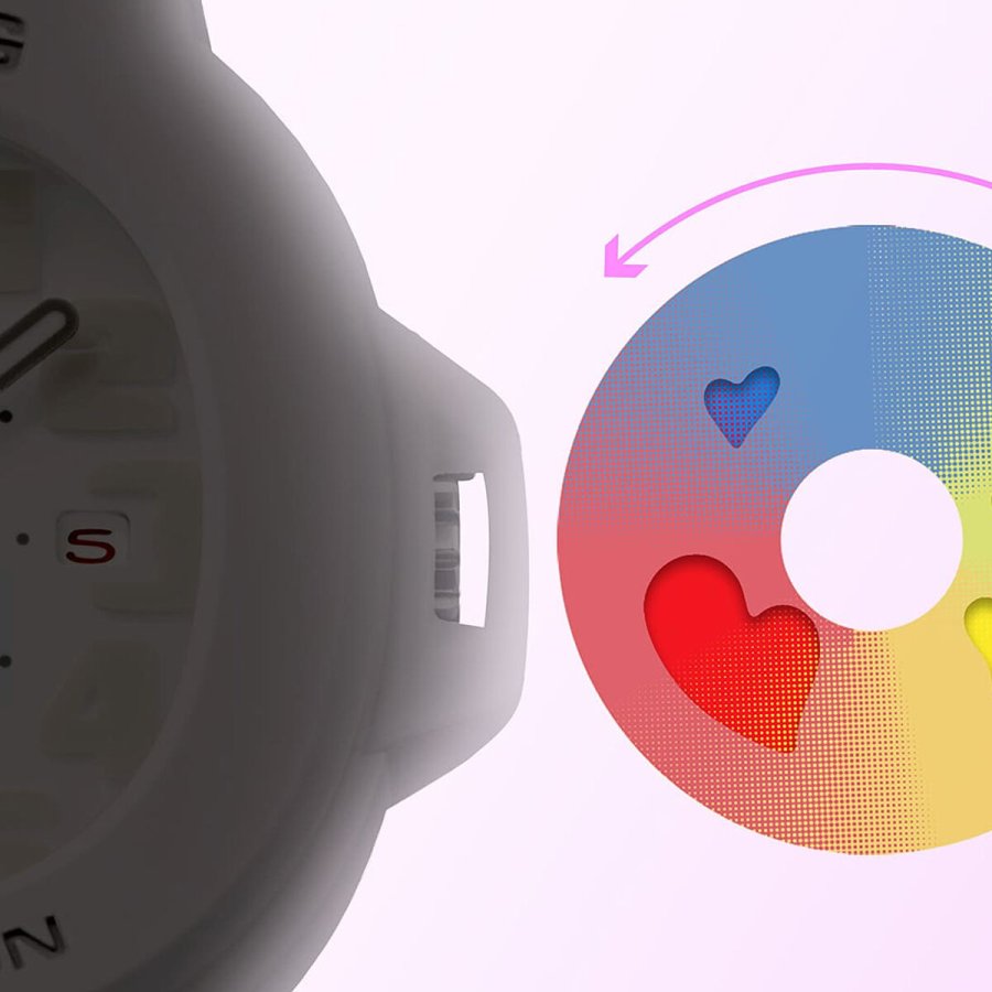 Dameur Casio G-Shock PLAYFUL HEART SERIES - YELLOW #3