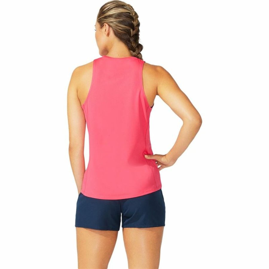 Kort�rmet T-shirt til Kvinder Asics Core Tank Pink #5