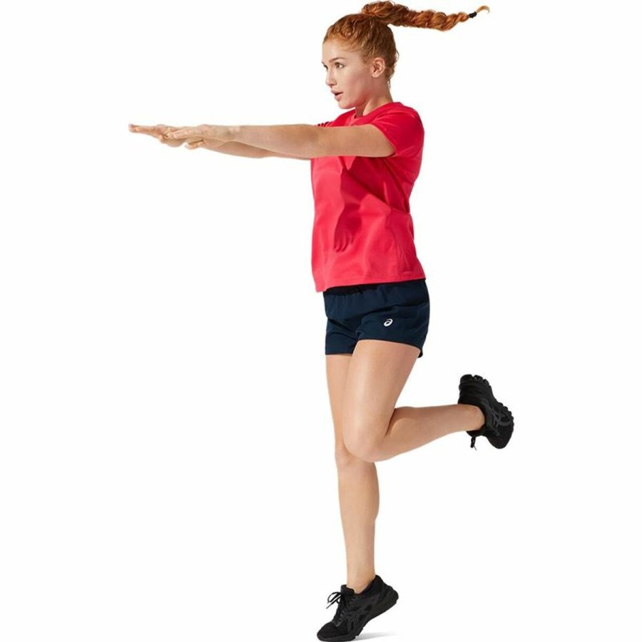Kortrmet T-shirt til Kvinder Asics  Core #5