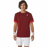 Kort�rmet T-shirt til M�nd Asics Court M�rker�d Tovtr�kning #1