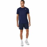 Kort�rmet T-shirt til M�nd Asics Court Marinebl� Tovtr�kning #4