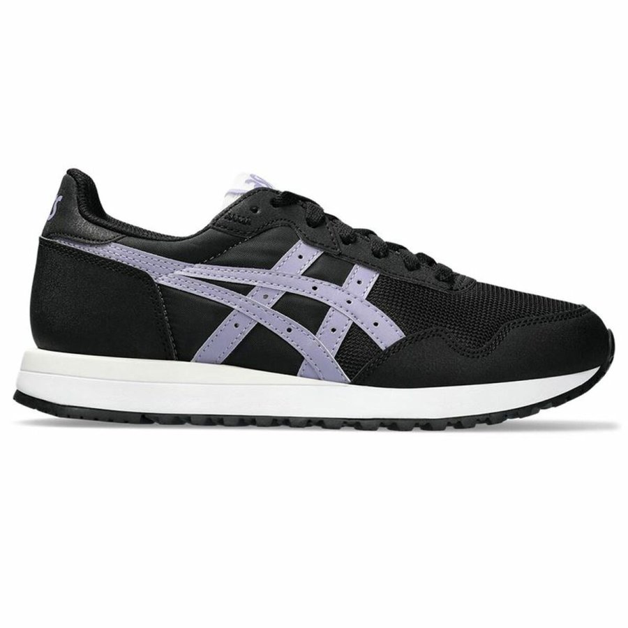 Kvinde Casual Sneakers Asics Tiger Runner II Sort #1