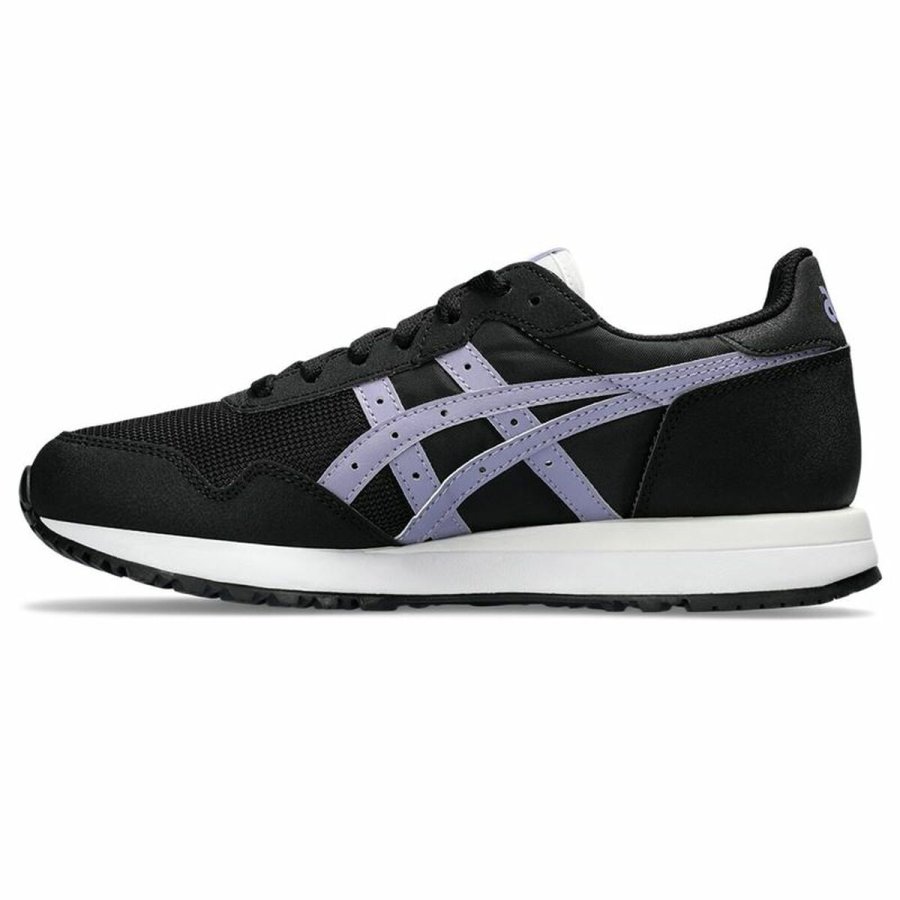 Kvinde Casual Sneakers Asics Tiger Runner II Sort #2