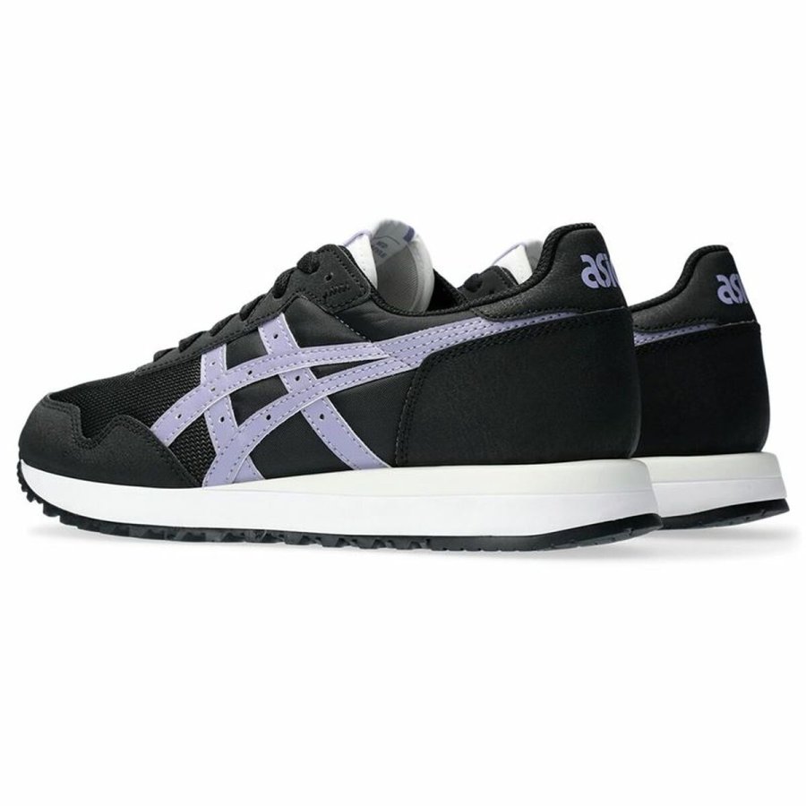 Kvinde Casual Sneakers Asics Tiger Runner II Sort #6