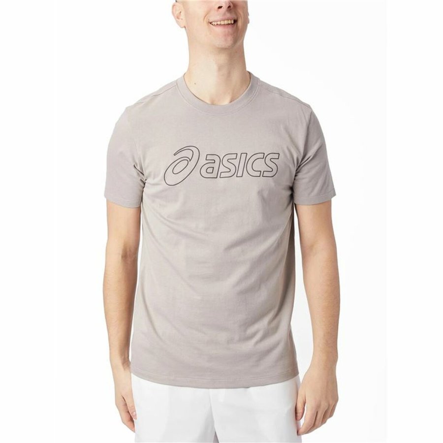 Kort�rmet T-shirt til M�nd Asics Logo #1