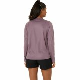 Lang�rmet Tr�je til Kvinder Asics Core Ls Top Pink Blomme #2