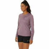 Lang�rmet Tr�je til Kvinder Asics Core Ls Top Pink Blomme #3