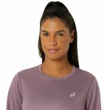 Lang�rmet Tr�je til Kvinder Asics Core Ls Top Pink Blomme #4