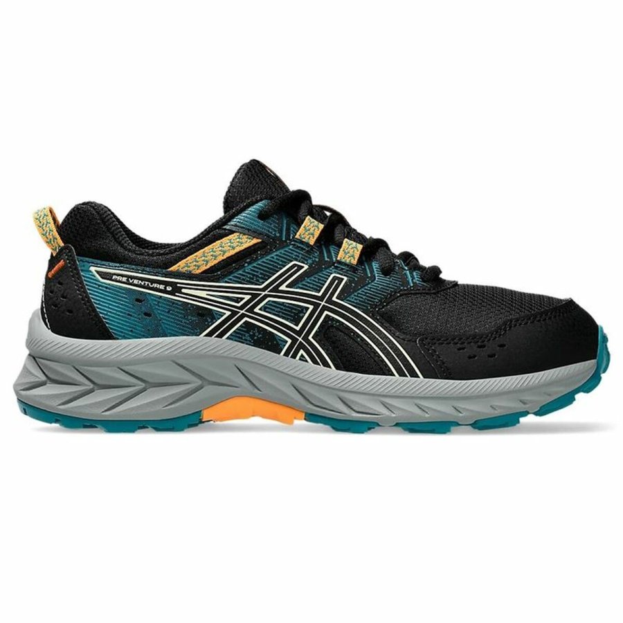 Sportssko til b�rn Asics Pre Venture 9 GS Bl� Sort #1