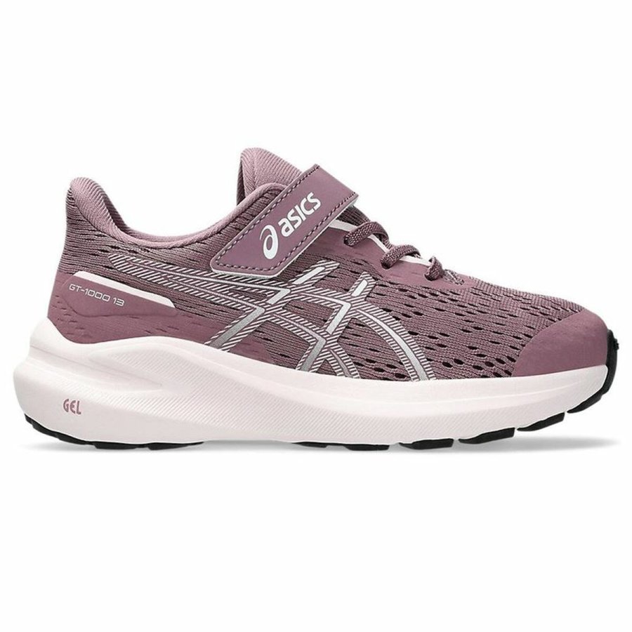 L�besko til b�rn Asics GT-1000 13 PS Lilla Pink #1