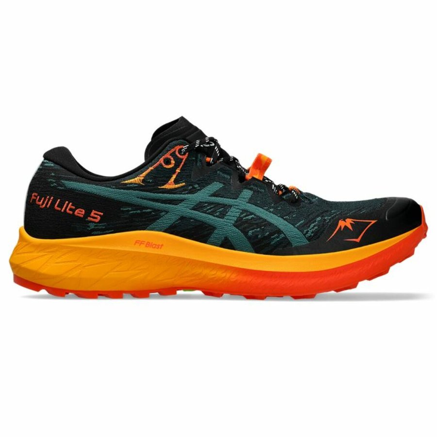 L�besko til voksne Asics Fuji Lite 5 Gr�n #1