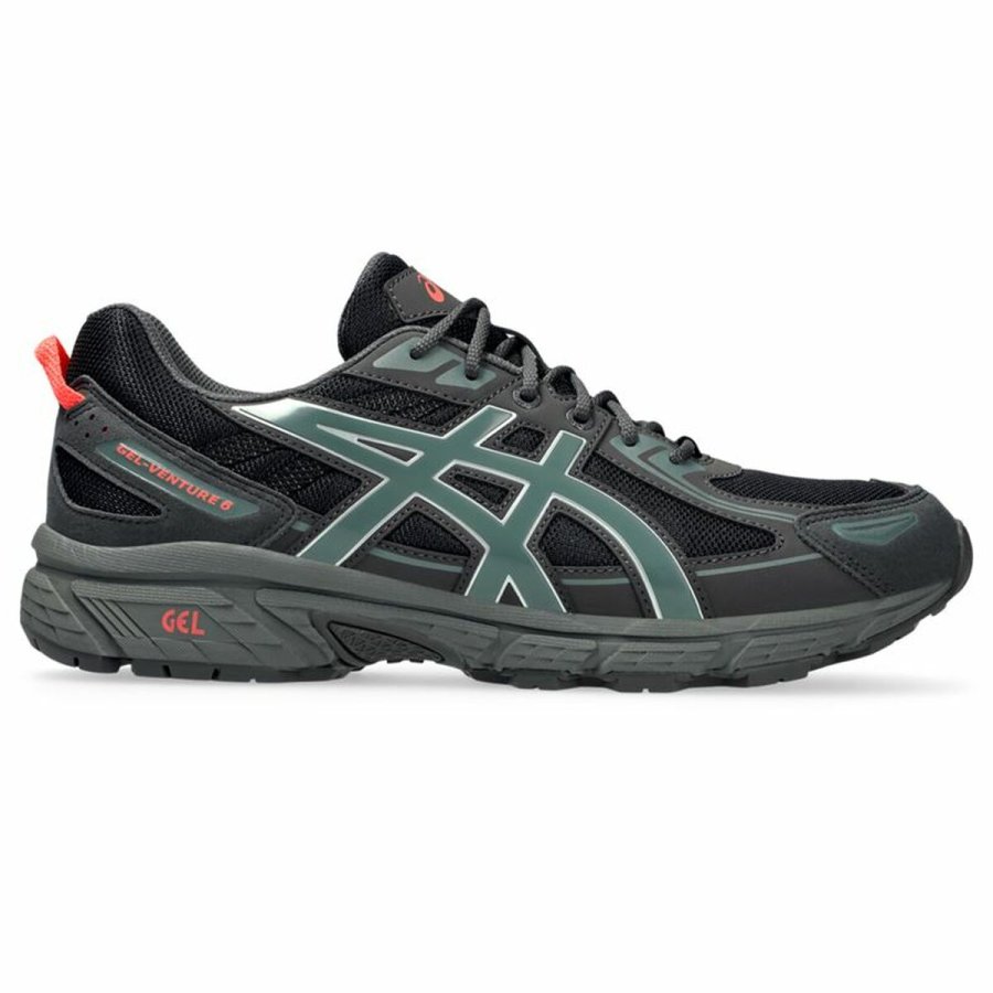 Vandresko til m�nd Asics Gel-Venture 6 Sort Gr� #1