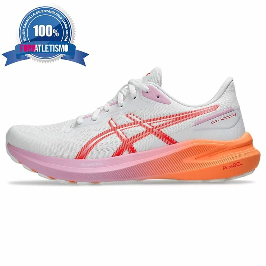 Sportssneakers til damer Asics Gt-1000 13 Hvid #2