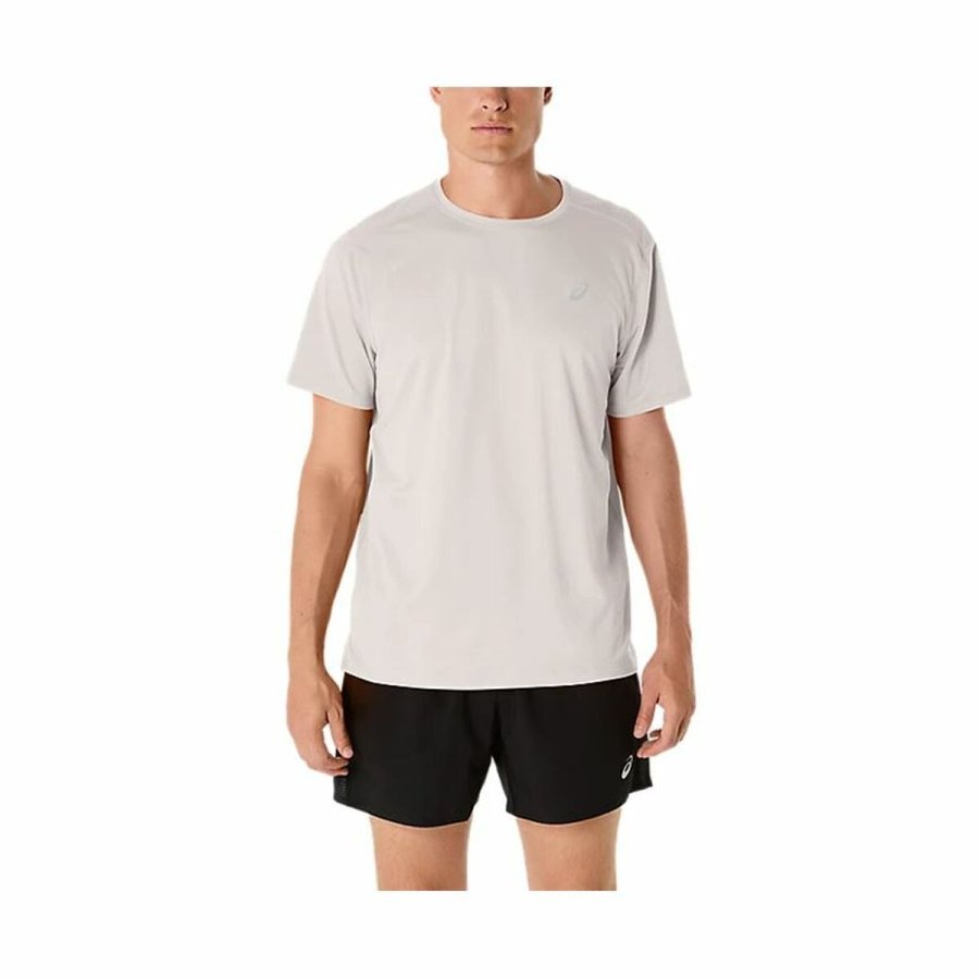 Kortrmet T-shirt til Mnd Asics Core Ss Top Beige #1