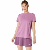 Kortrmet T-shirt til Mnd Asics Padel Court Ss Top Lilla Violet #1
