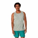 Tank top mnd Asics Fujitrail Singlet Gr Lysegr #1