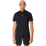 Kort�rmet T-shirt til M�nd Asics ASICS Padel Court Ss Top Sort (S) #1
