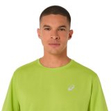 Kort�rmet T-shirt til M�nd Asics Core Limegr�n #3
