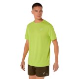 Kort�rmet T-shirt til M�nd Asics Core Limegr�n #4