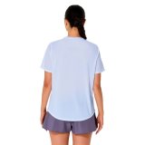 Kort�rmet T-shirt til Kvinder Asics Core Lysebl� #2